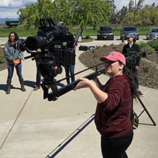 Video team shoots at Lundberg Family Farms